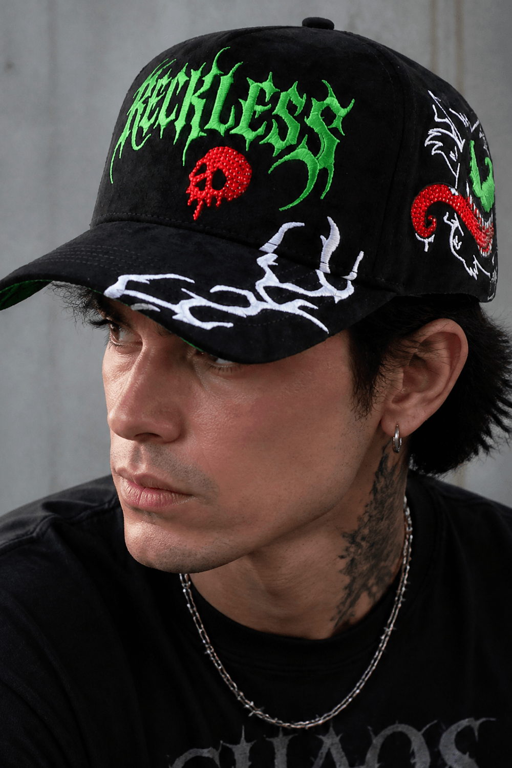 Premium headwear product showcase